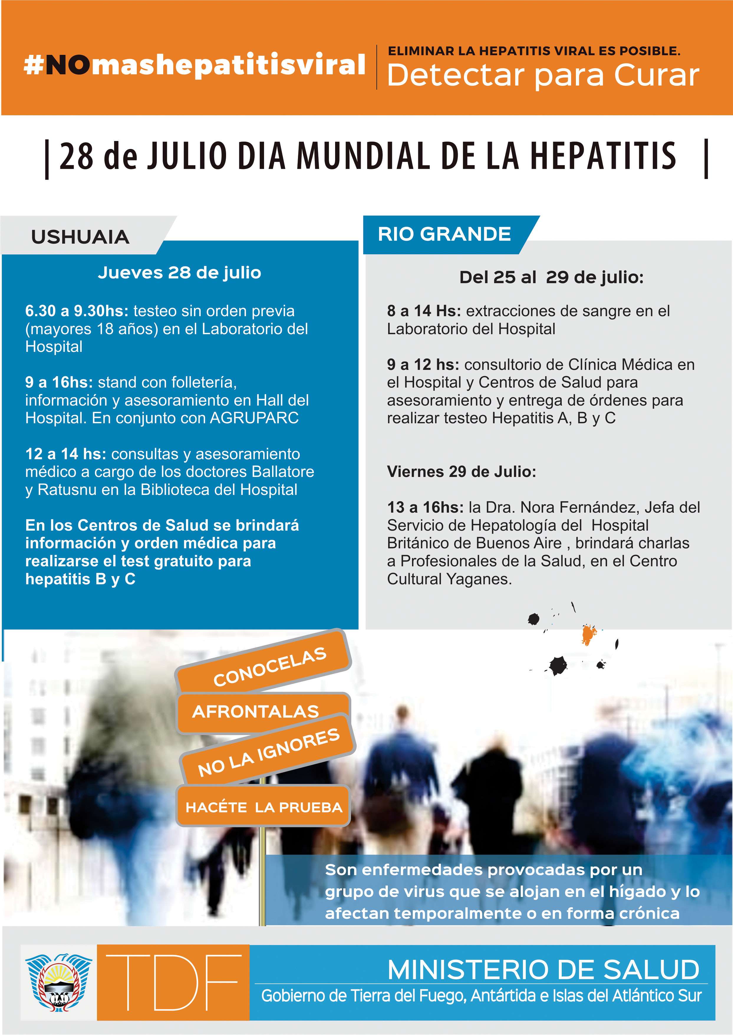 Actividades por el Día Mundial de las Hepatitis