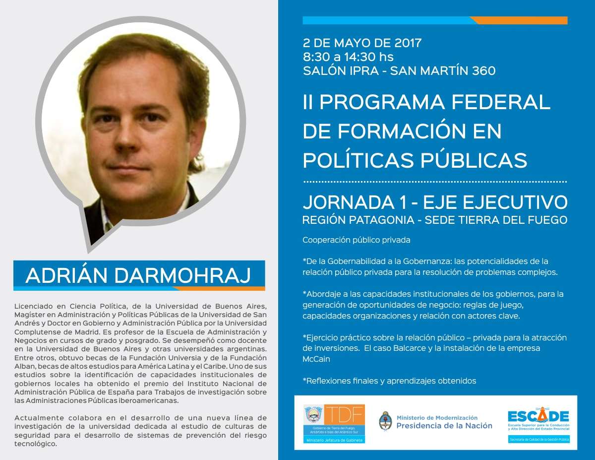 II Programa Federal de Formación en Políticas Públicas en Tierra del Fuego