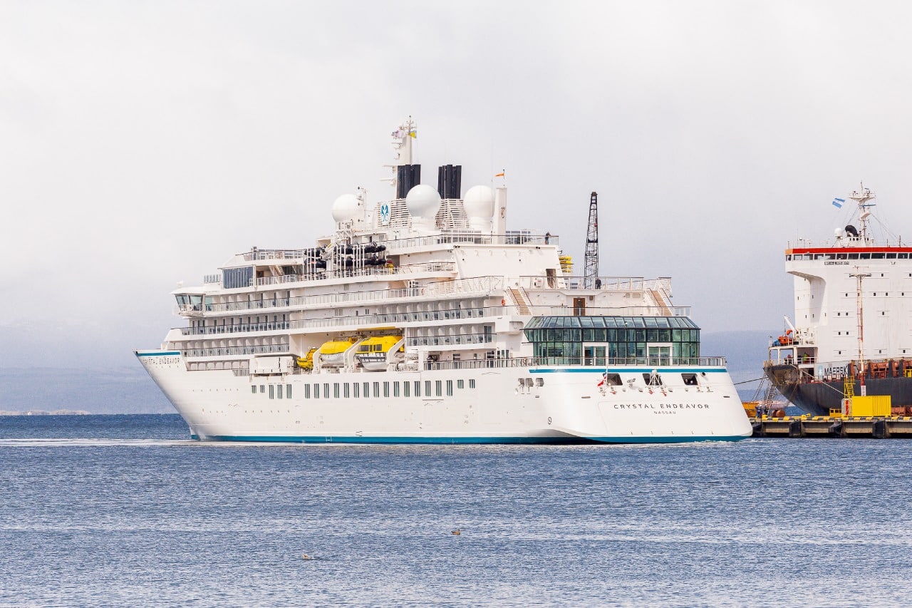 Importante movimiento de cruceros antárticos en el puerto de Ushuaia