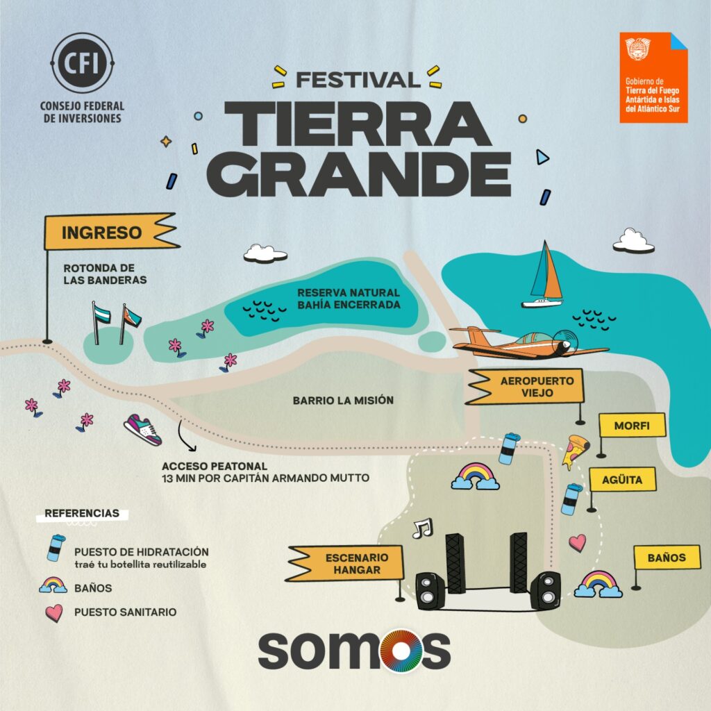 Inicia el festival «Tierra Grande» con la presentación de bandas