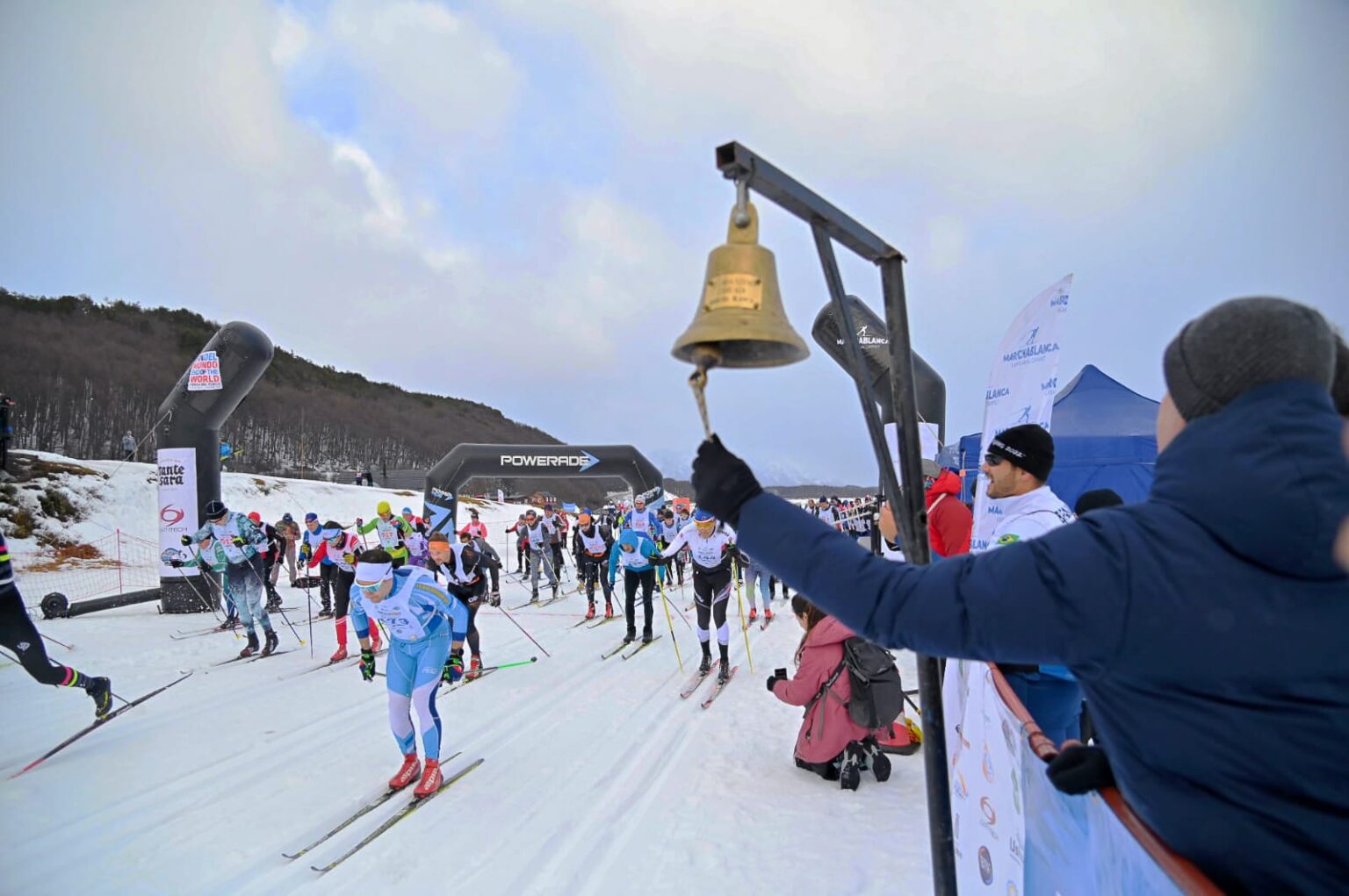 El Infuetur acompa&ntilde;&oacute; una nueva edici&oacute;n de la Marchablanca y Ushuaia Loppet