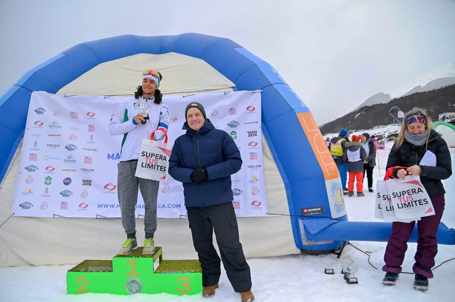 El Infuetur acompa&ntilde;&oacute; una nueva edici&oacute;n de la Marchablanca y Ushuaia Loppet