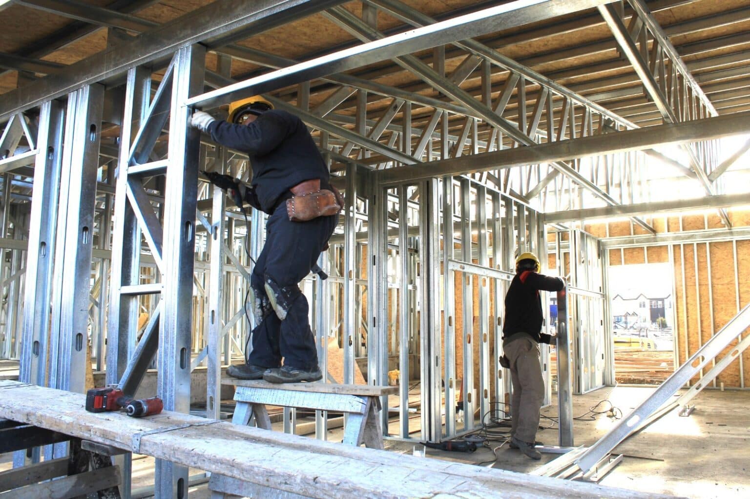 El IPVyH avanza en la ejecución del complejo habitacional