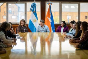 El Gobernador Melella recibió a referentes nacionales e internacionales tras el éxito del 1° Congreso “Derechos Humanos desde el Sur”