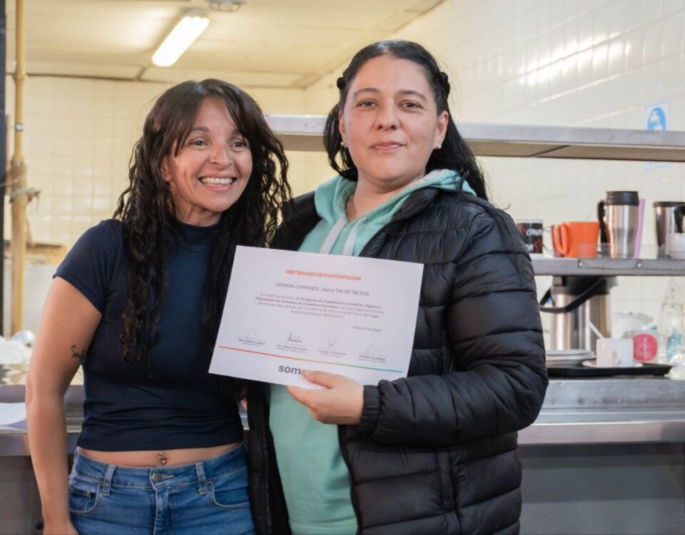 GOBIERNO CAPACITÓ A 380 AGENTES POMYS EN GESTIÓN, HIGIENE Y ELABORACIÓN DE ALIMENTOS EN COMEDORES ESCOLARES