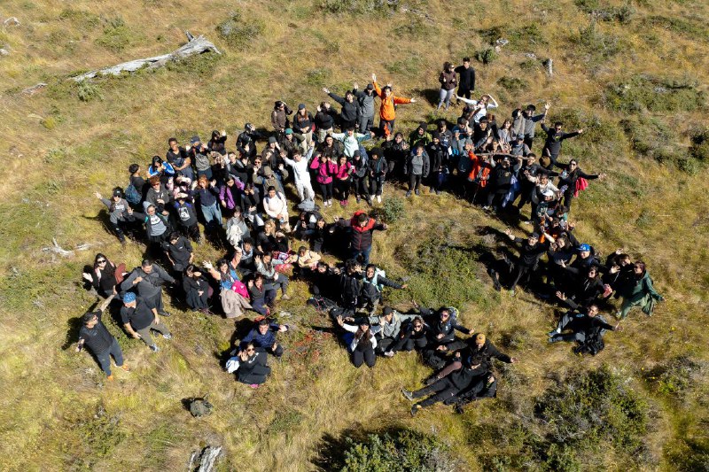 MÁS DE 100 JÓVENES PARTICIPARON DEL PRIMER RECORRIDO INTERPROVINCIAL A PUERTO ALMANZA