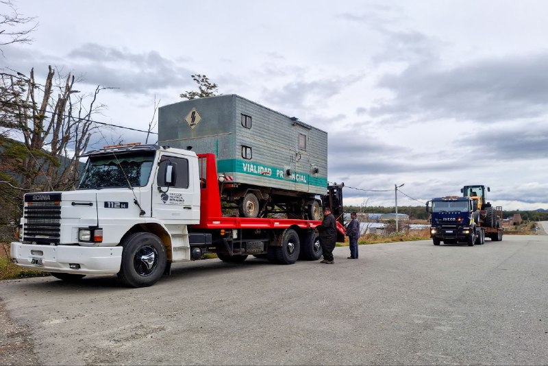 VIALIDAD PROVINCIAL REALIZA TRABAJOS DE CONSERVACIÓN EN RUTAS ESTRATÉGICAS DE TIERRA DEL FUEGO