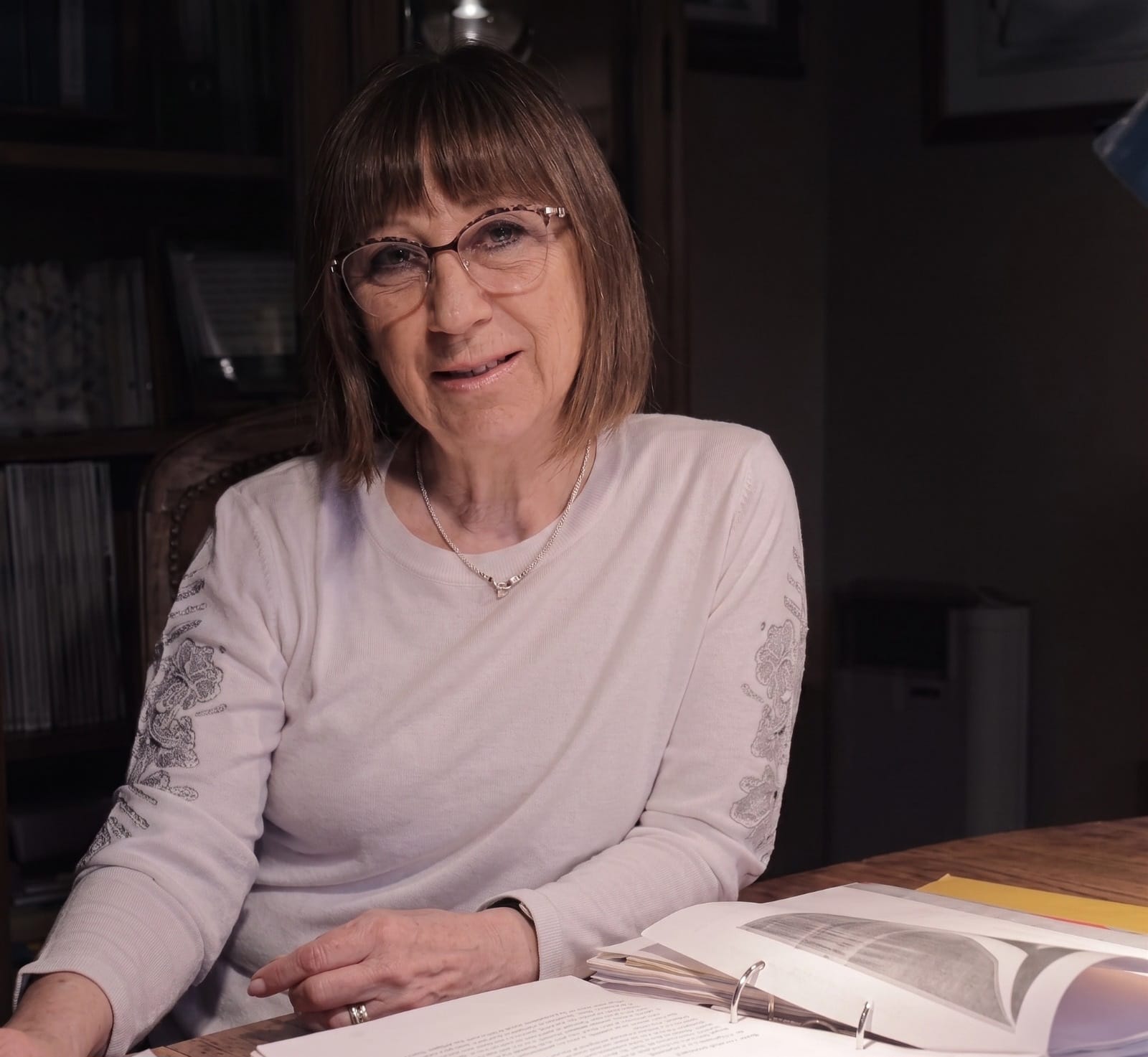 Teresa Beatriz Martínez, diseñadora de la bandera de Tierra del Fuego